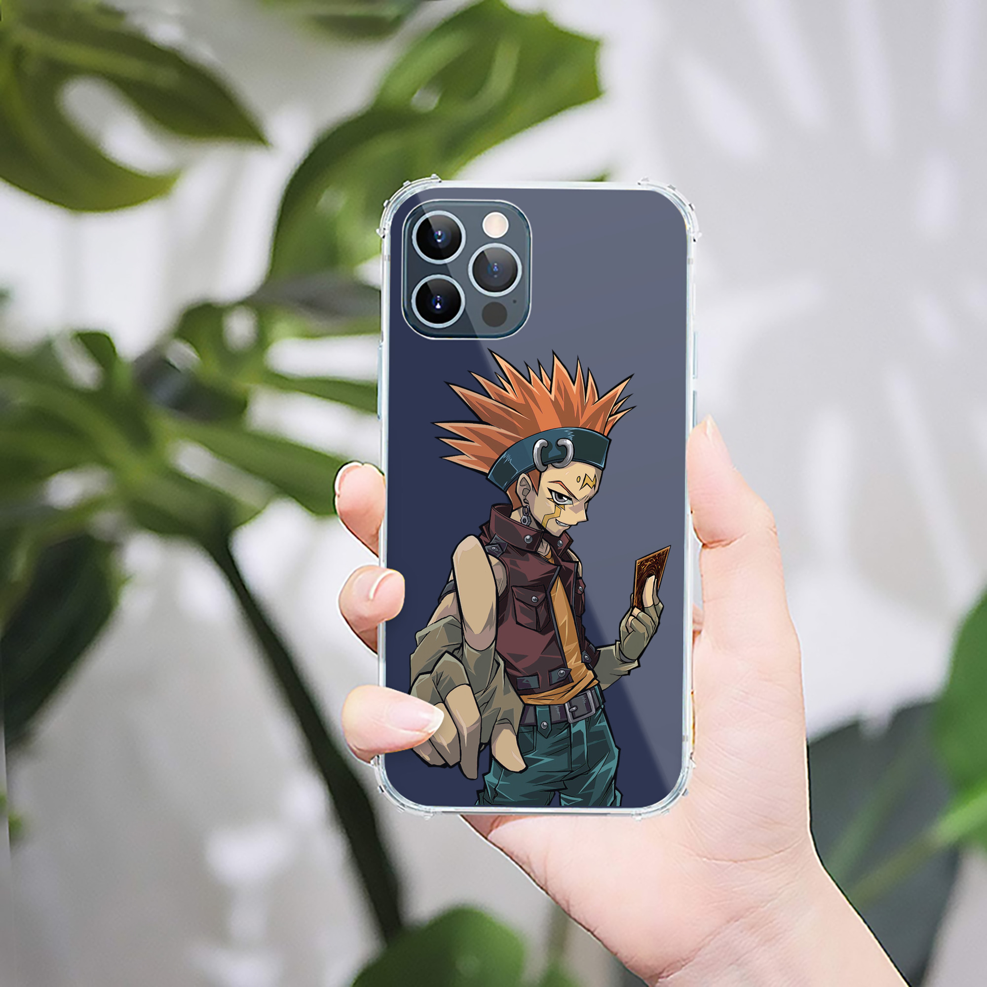 （画像用） 遊☆戯☆王 Yu-Gi-Oh! 【iPhone 12シリーズ対応】透明スマホケース（クリアソフトケース）